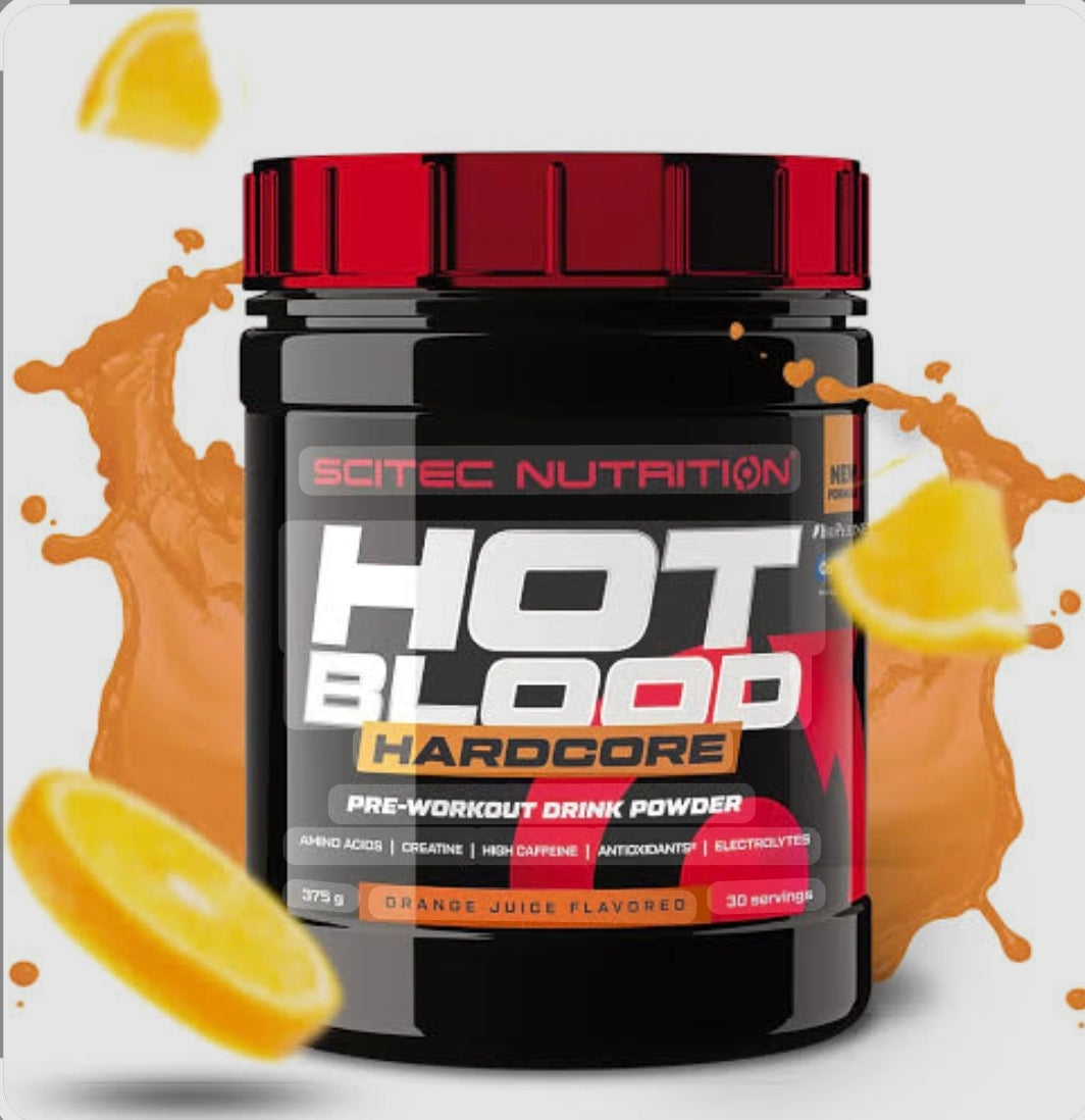 HOT BLOOD HARDCORE – Scitec Nutrition – Pre-Workout