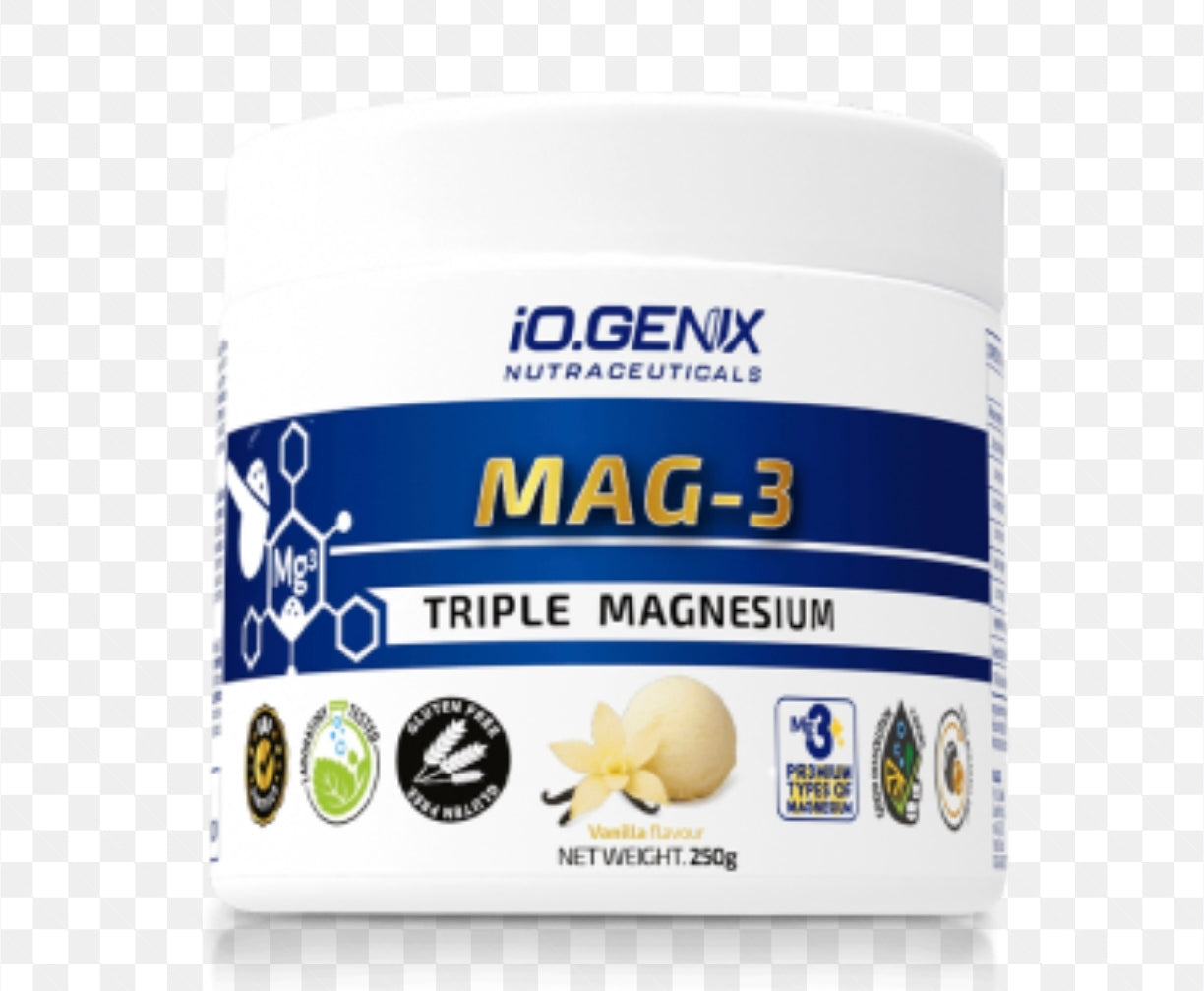 iO.GENIX MAG-3 Triple Magnesium – 250 g