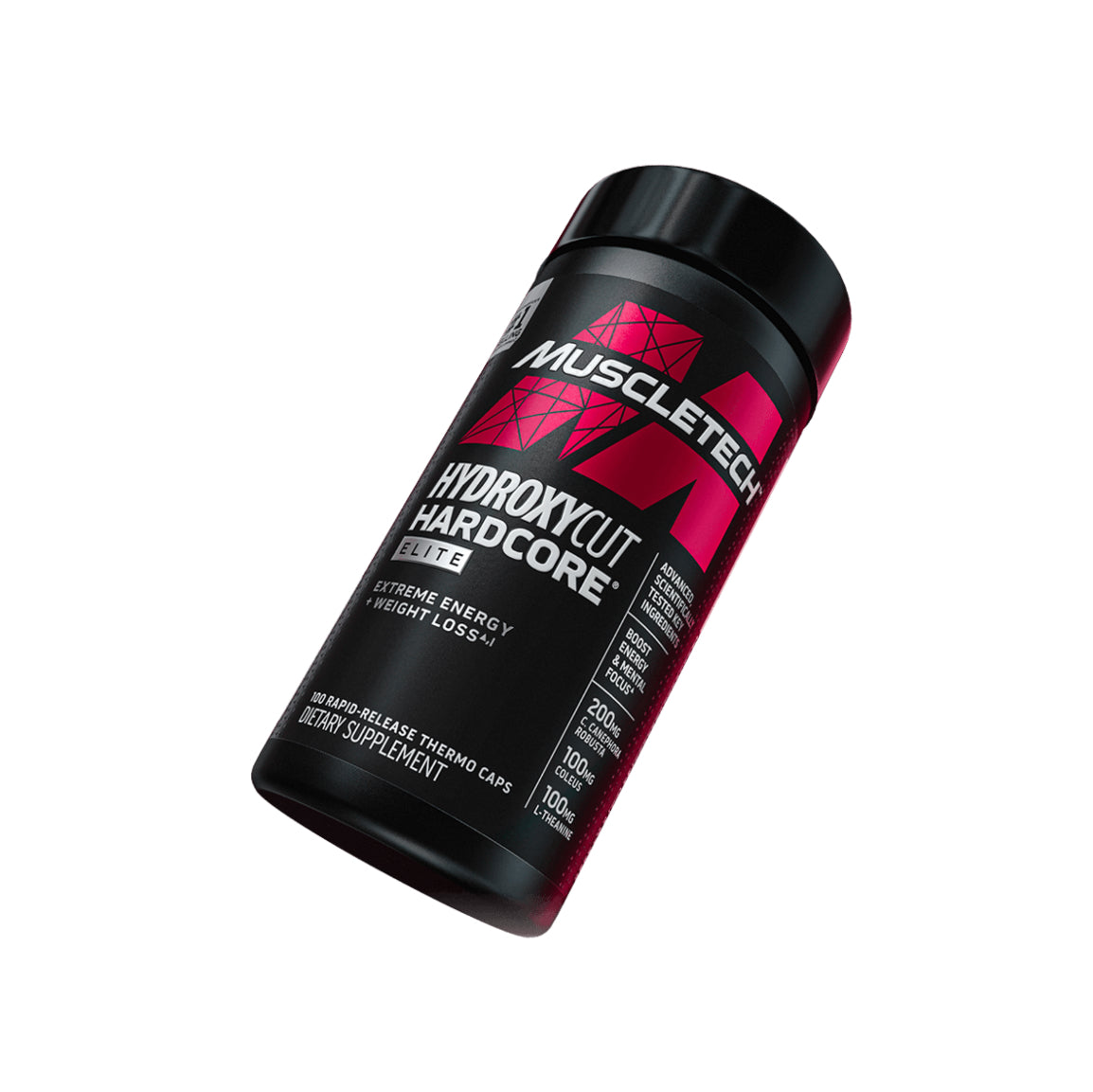 MUSCLETECH Hydroxycut hardcore elite 100 cápsulas