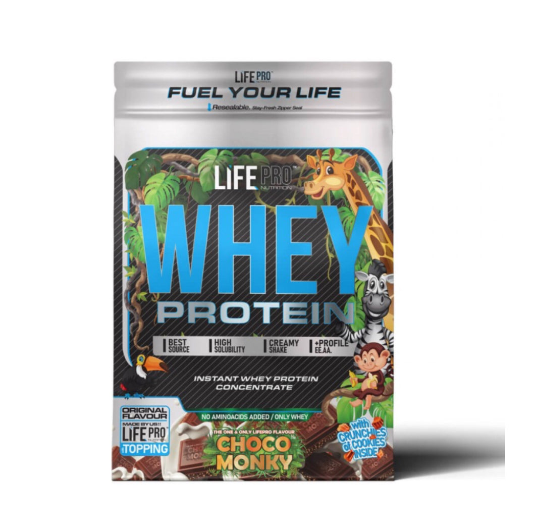 LIFE PRO Whey Choco Monky 2kg Bag Edition