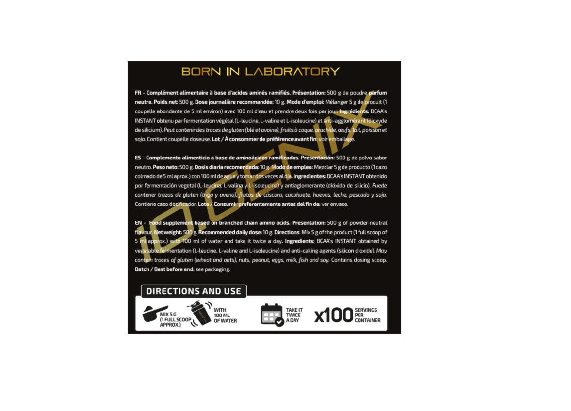IO.GENIX BCAA Instant (vegan)