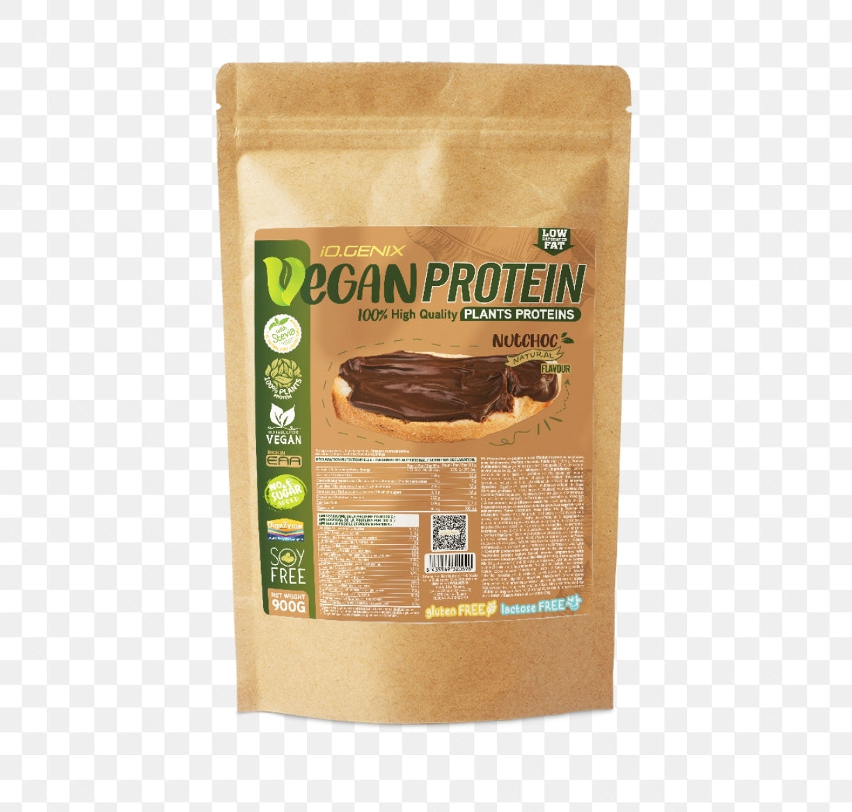 iO.GENIX Vegan Protein 900 g – Proteína Vegetal