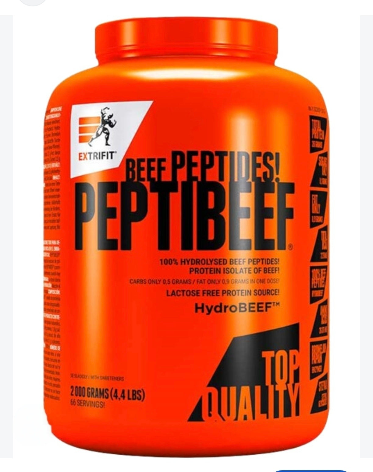 PEPTIBEEF Beef Peptides 2 kg – Extrifit