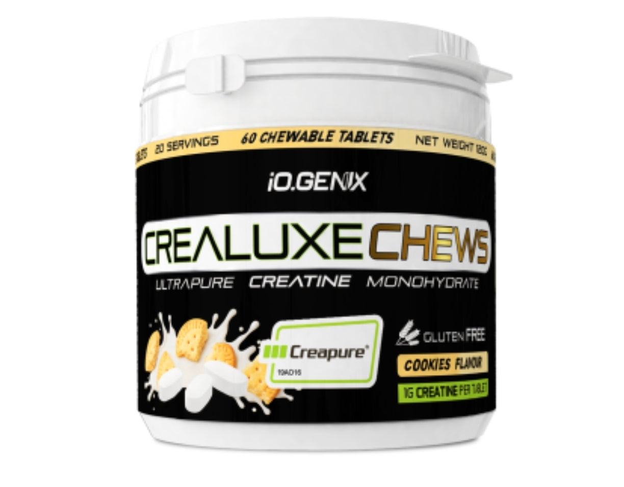 CREALUXE CHEWS – Creatina Monohidrato Masticable