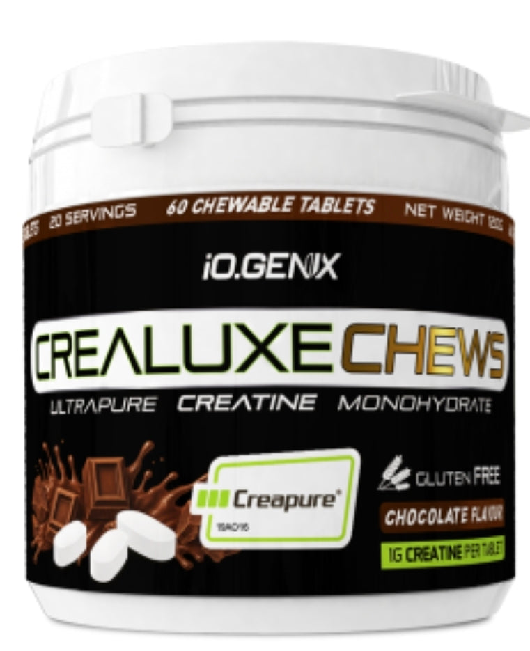 CREALUXE CHEWS – Creatina Monohidrato Masticable