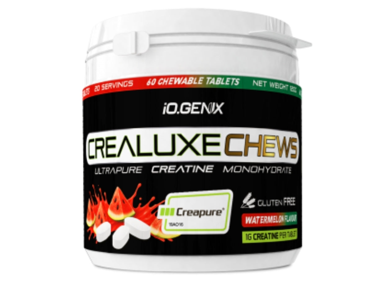 CREALUXE CHEWS – Creatina Monohidrato Masticable